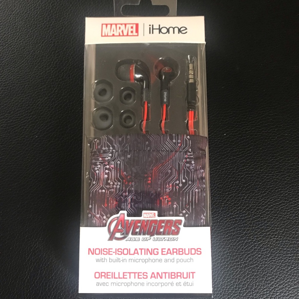 NIB Marvel avengers age of ultron ihome ear buds